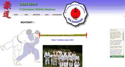 Desktop Screenshot of judo-olomouc.eu